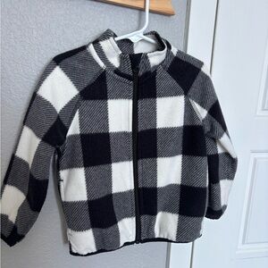 Wonder Nation Black and White Checkered Jacket